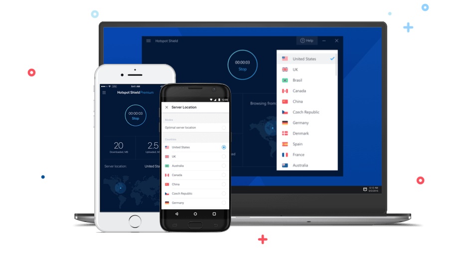 Hotspot Shield cihazlar