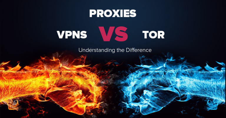 Proxyler, VPN’ler ve Tor – Farkı Anlamak